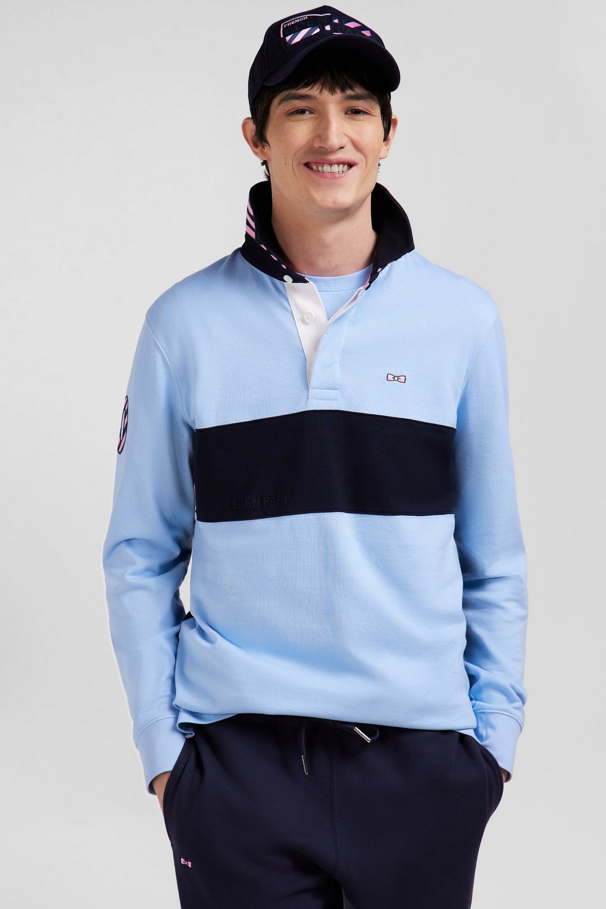 Eden Park Long-Sleeved Embroidery Sleeve 10 Regular Fit