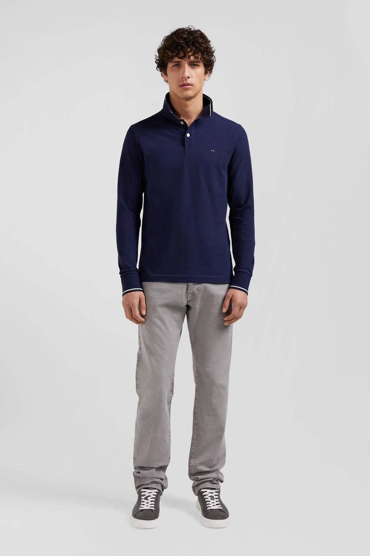 Eden Park Regular Fit Long Sleeve Jersey