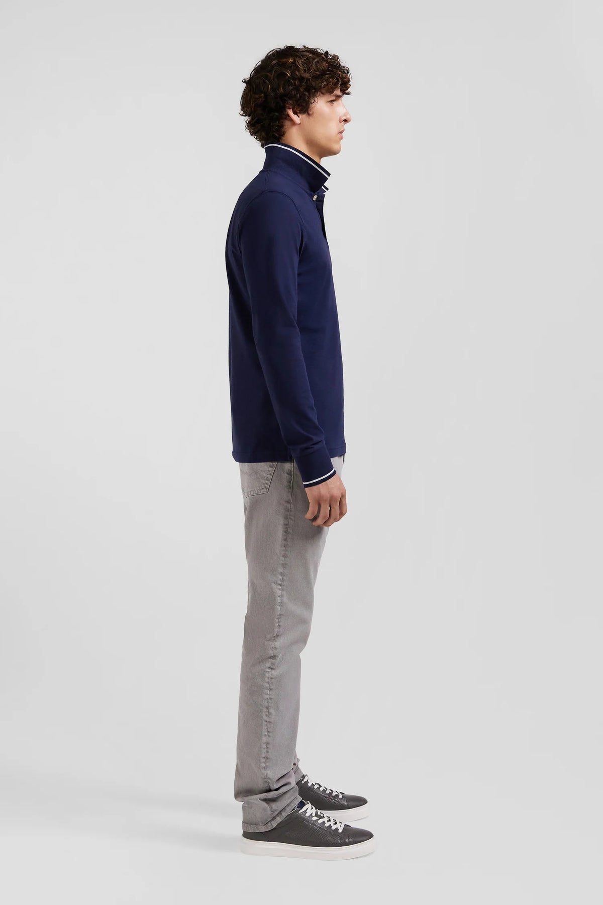 Eden Park Regular Fit Long Sleeve Jersey