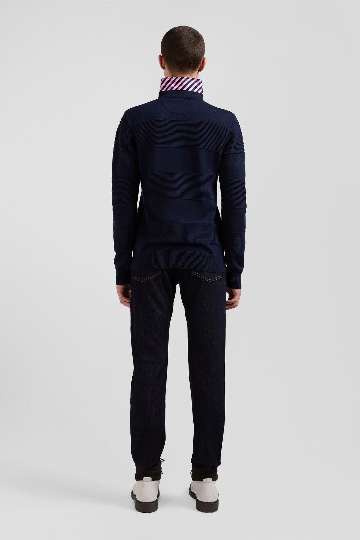 Eden Park Regular Fit Polo Neck Sweater