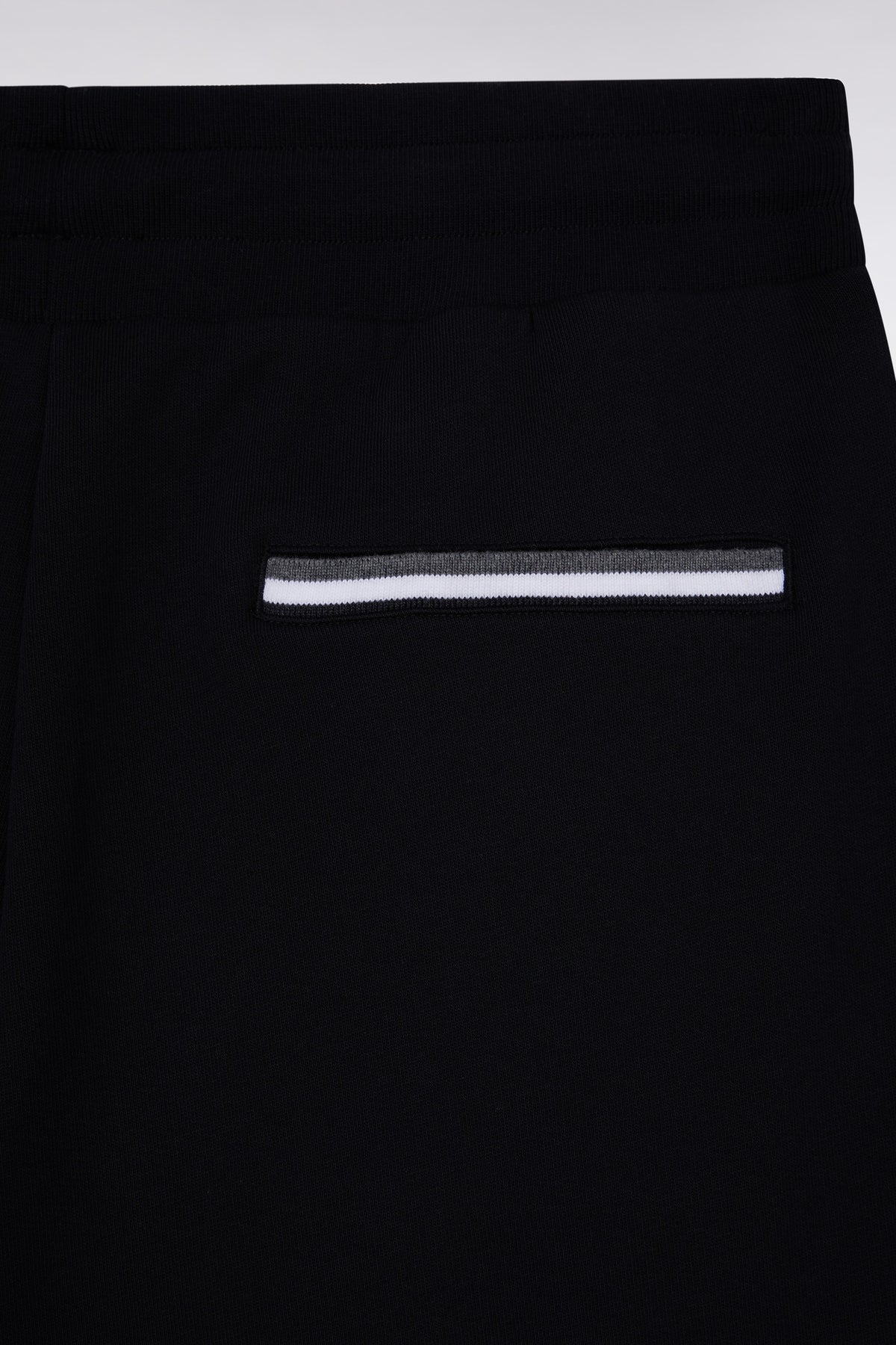 Eden Park New Zealand black fleece joggers with relaxed fit
