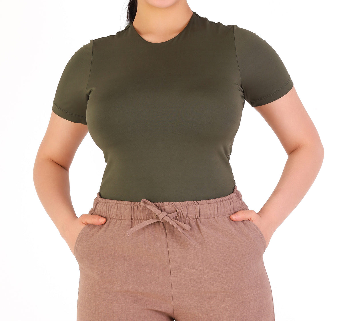 Forever 21 Essential Fitted short-sleeved T-shirt