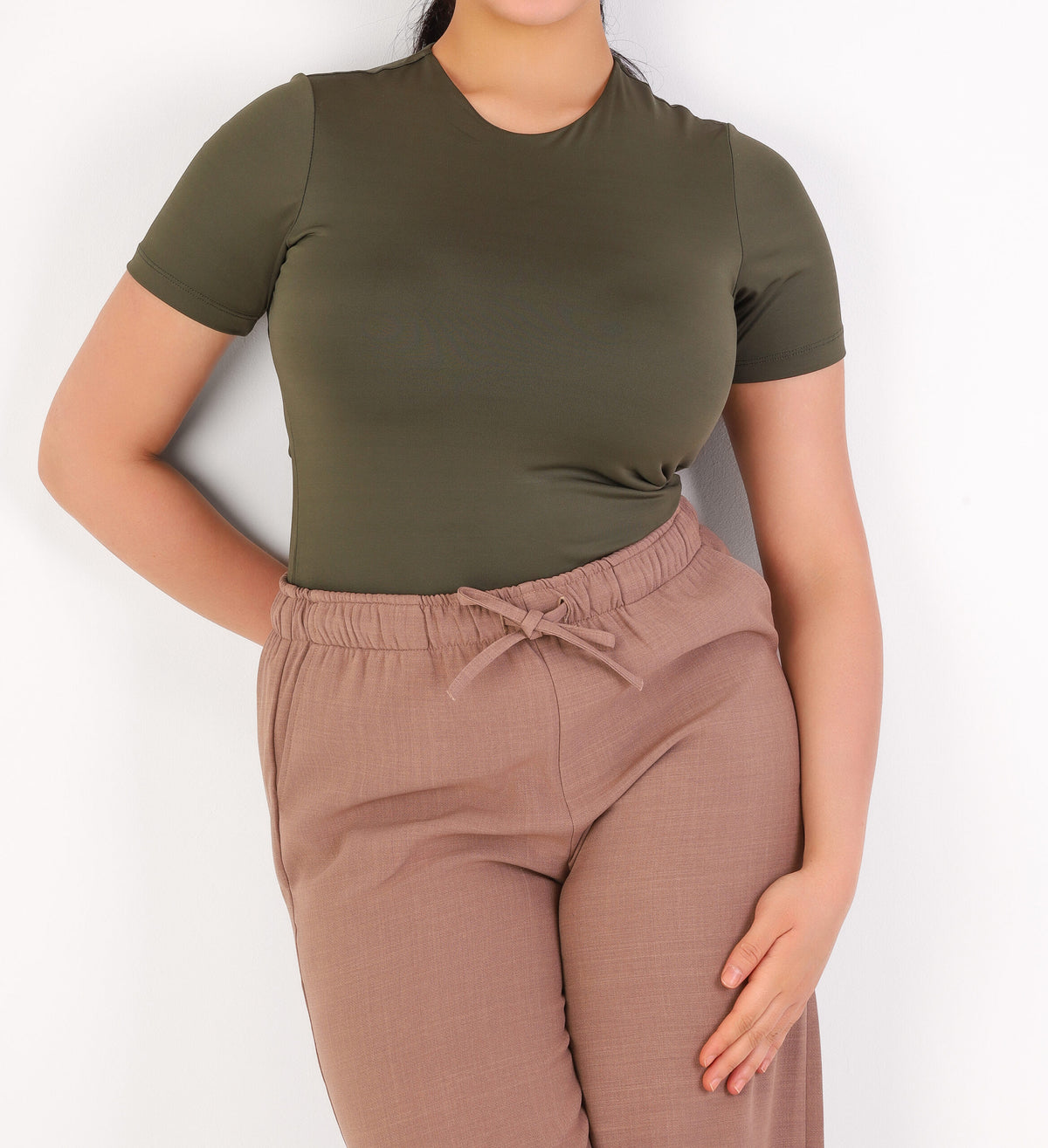 Forever 21 Essential Fitted short-sleeved T-shirt