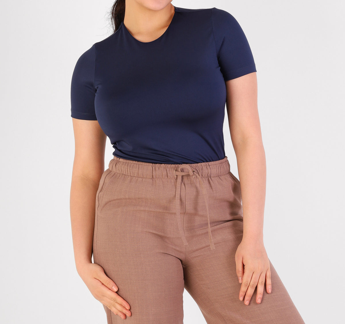 Forever 21 Essential Fitted short-sleeved T-shirt