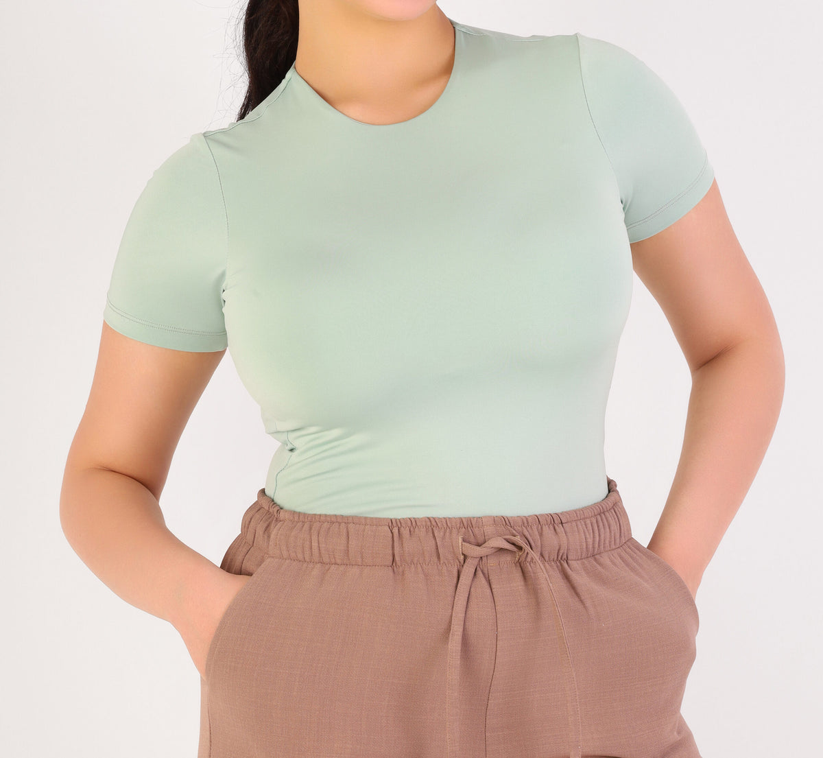 Forever 21 Essential Fitted short-sleeved T-shirt
