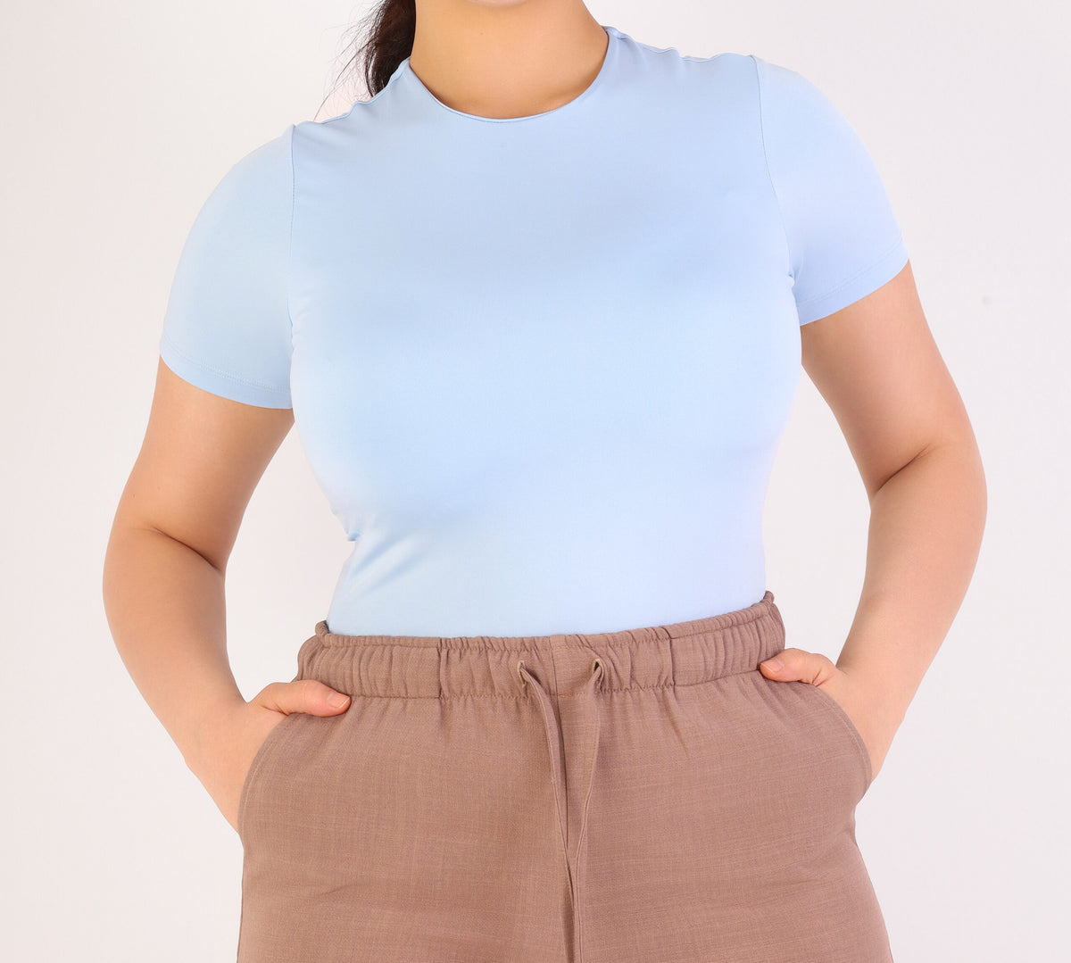 Forever 21 Essential Fitted short-sleeved T-shirt