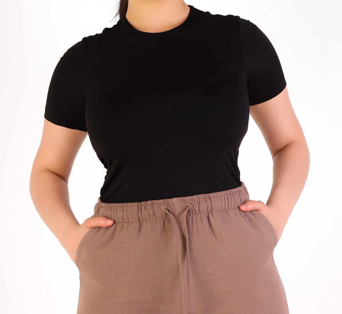 Forever 21 Essential Fitted short-sleeved T-shirt