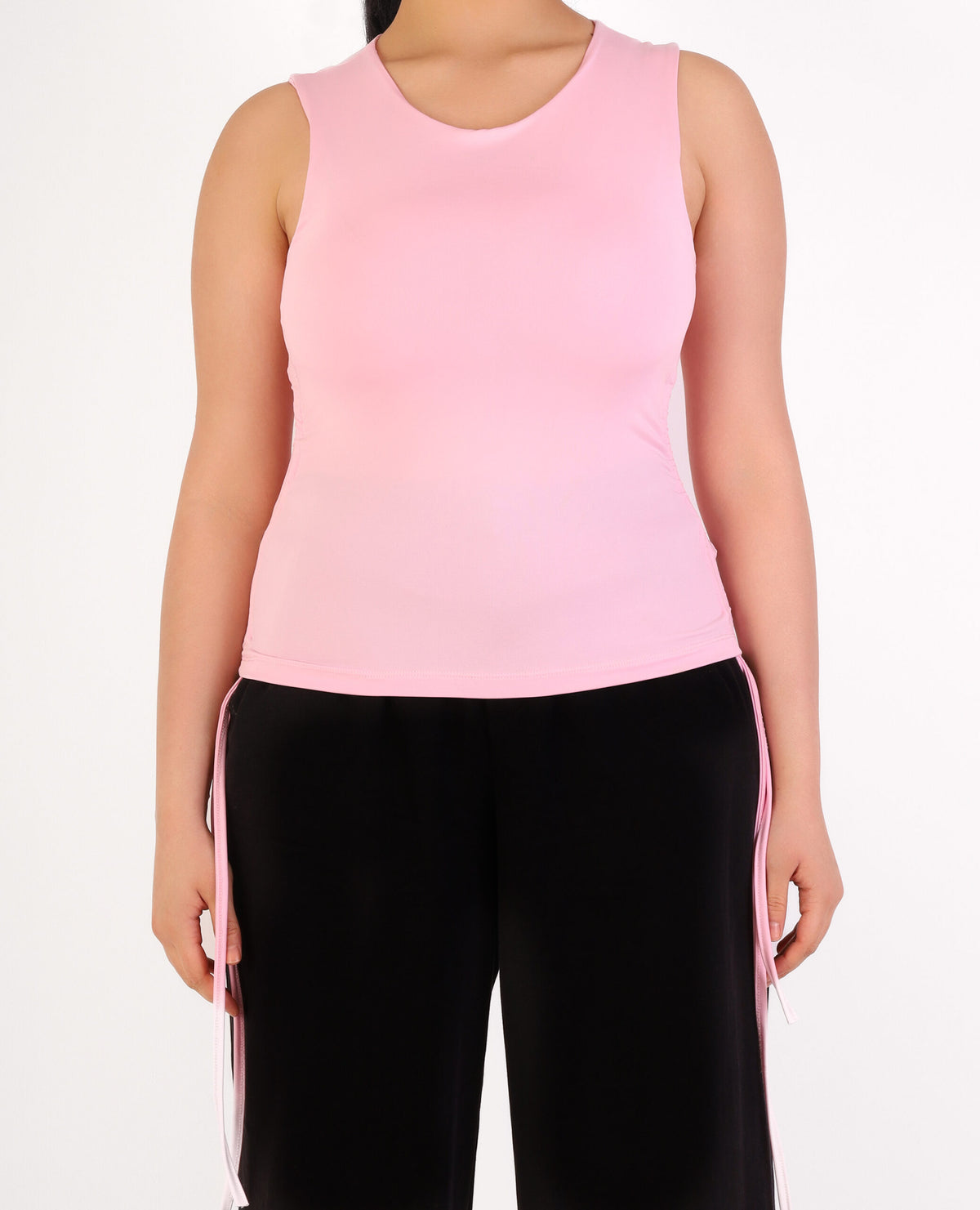 Forever 21 Essential Ruched Side Cinch Tank