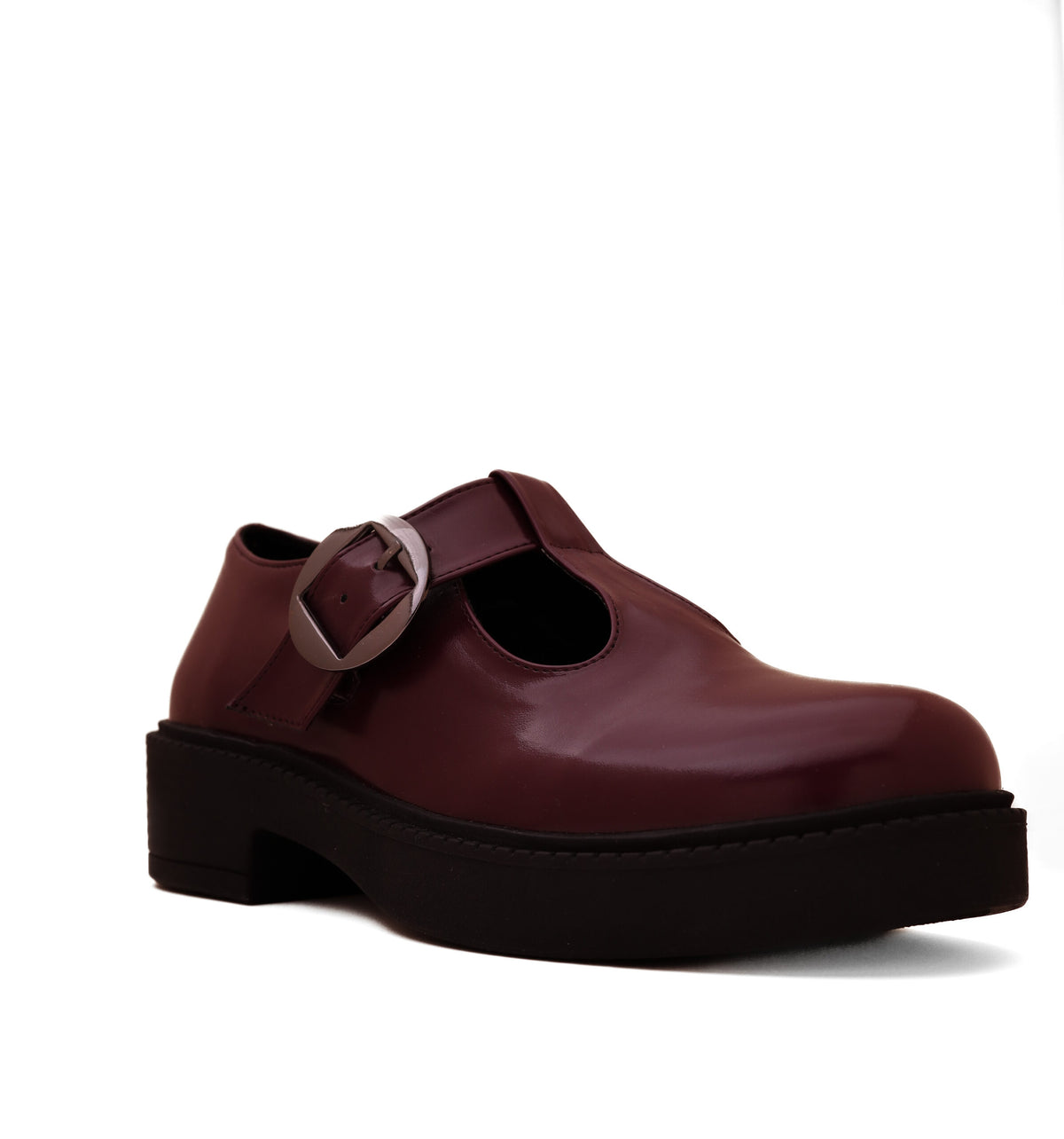 Forever 21 Edgy Chunky Platform T-Strap Mary Janes