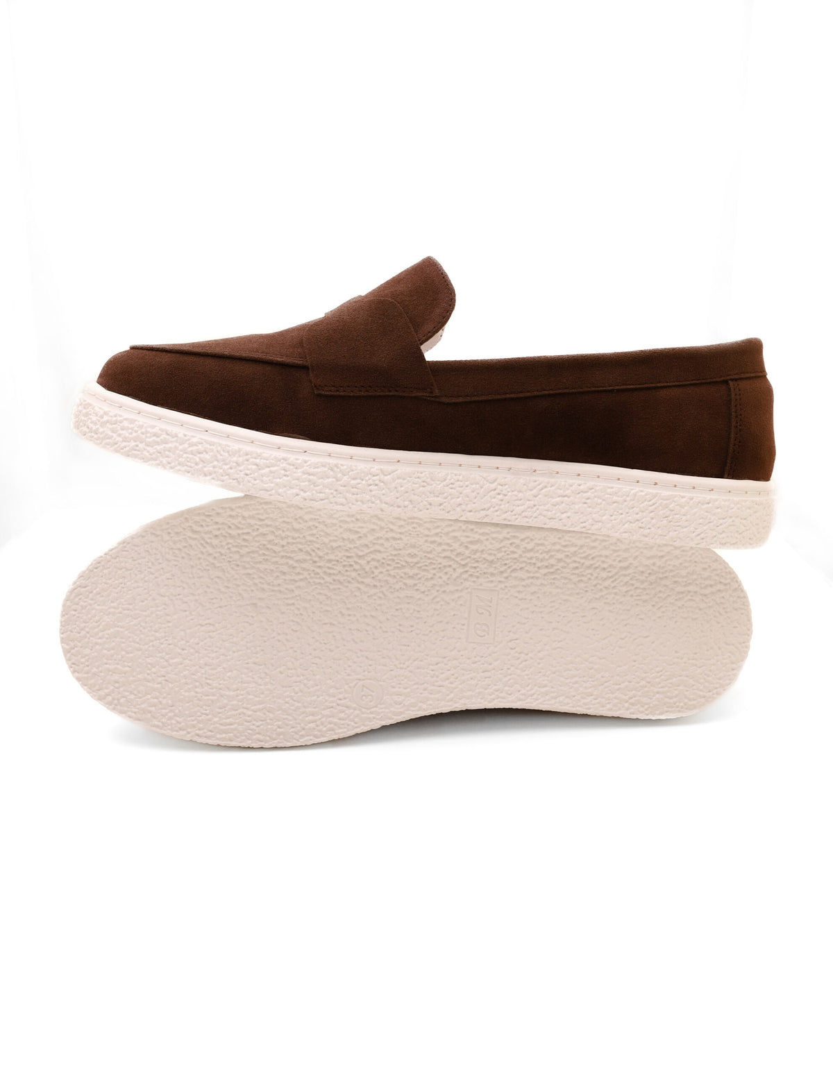 Forever 21 Suede-Finish Loafer Sneakers