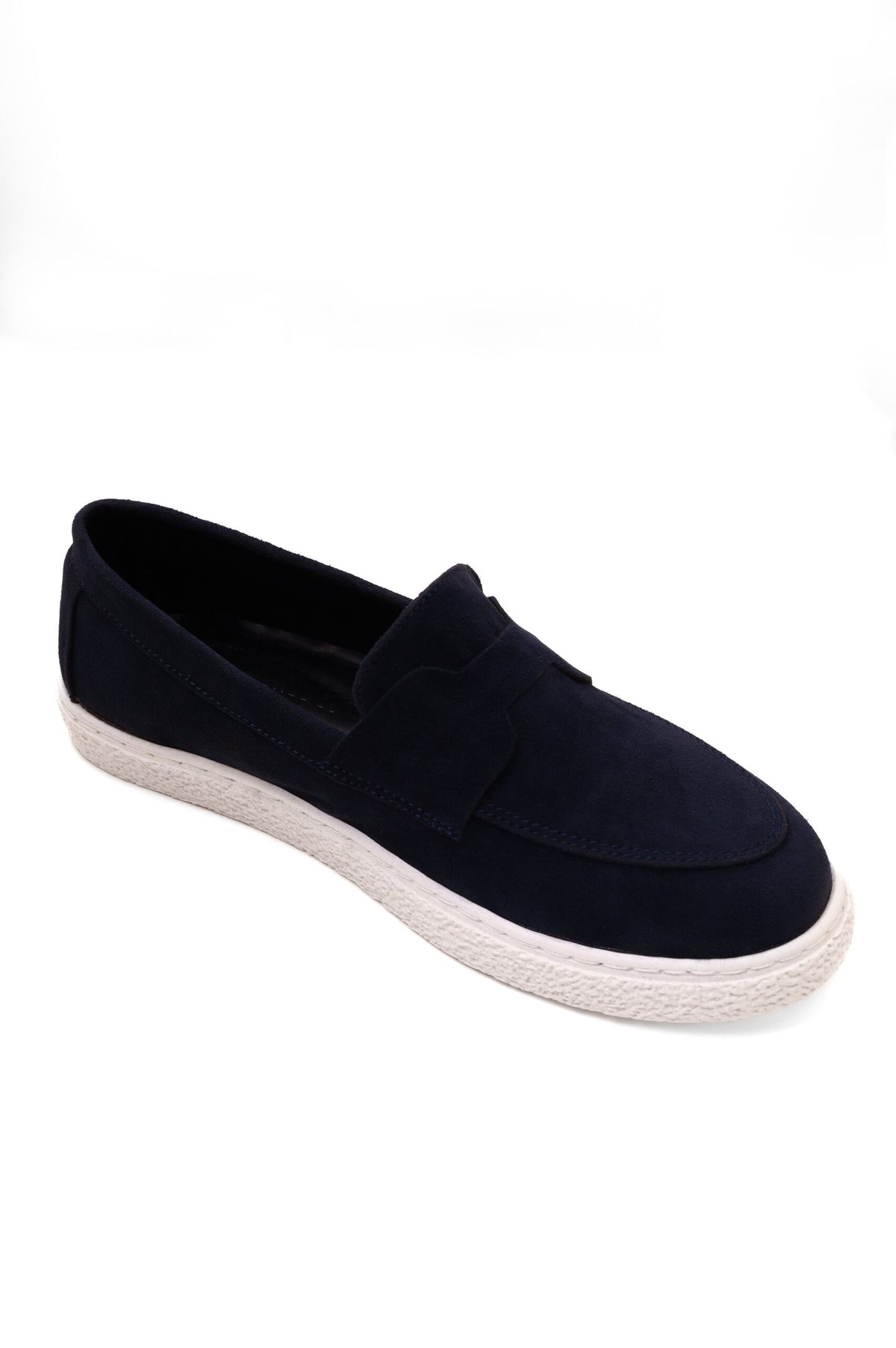 Forever 21 Suede-Finish Loafer Sneakers