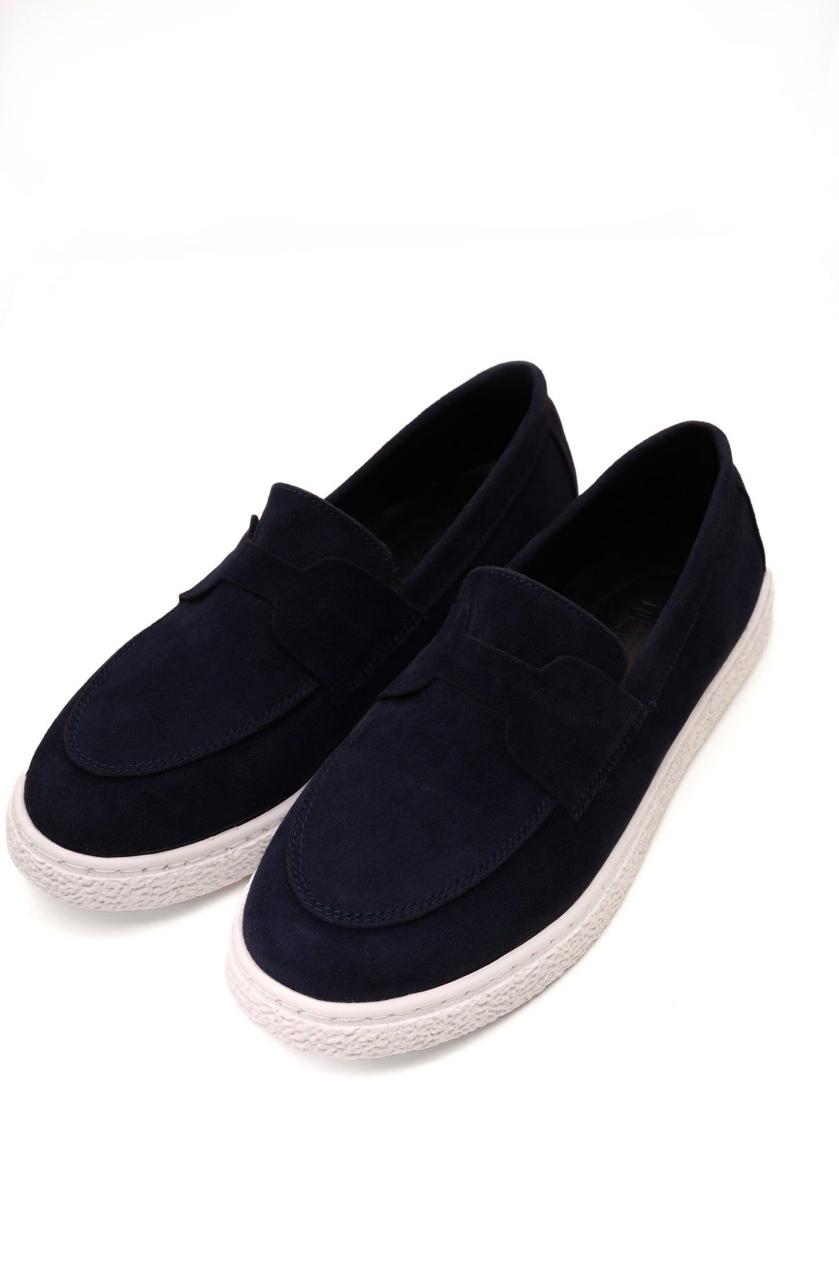 Forever 21 Suede-Finish Loafer Sneakers