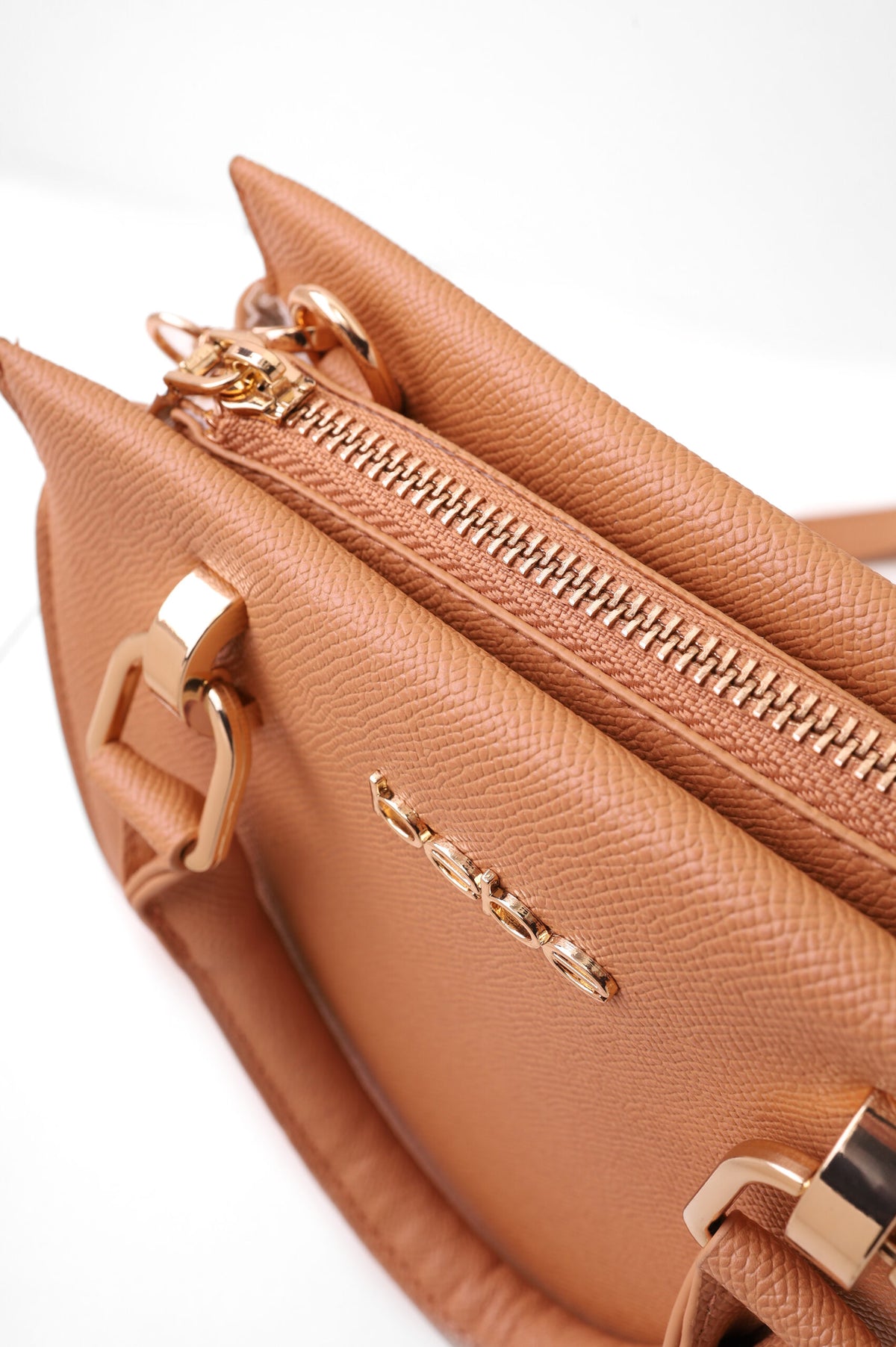 Bebe Small Structured Top-Handle Satchel
