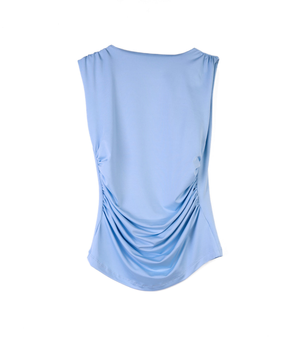 Forever 21 Elegant Ruched-Side Sleeveless Draped Top