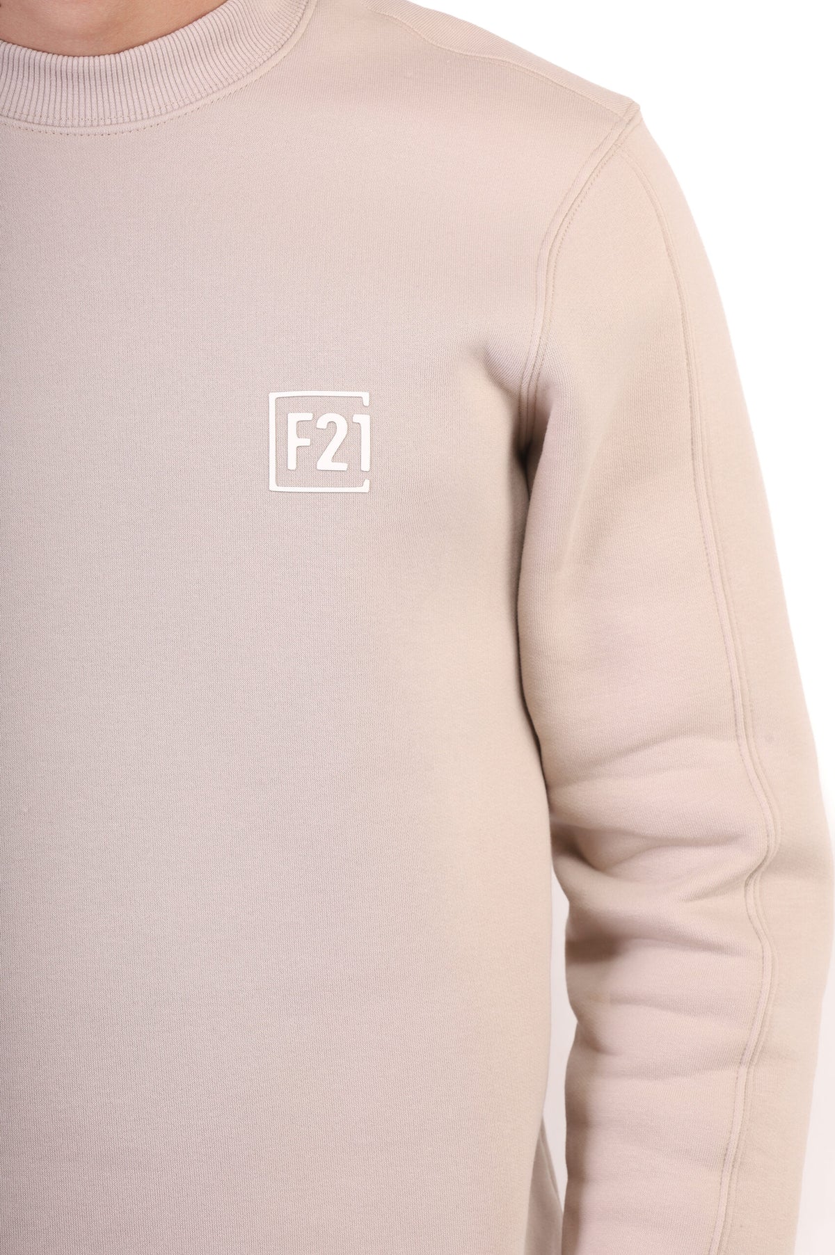 Forever 21 Essential F21 Logo Graphic Sweatshirt
