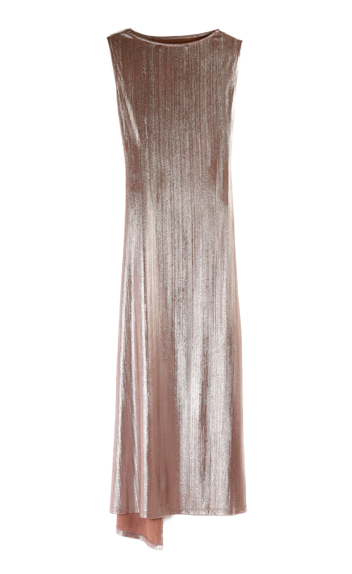 Forever 21 Product Analysis: Metallic Draped Midi Dress