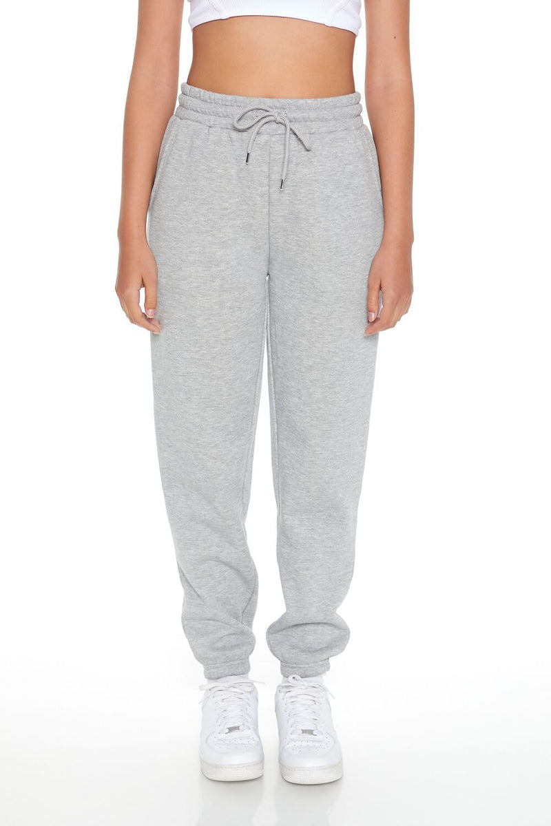 Forever 21 Fleece Drawstring Joggers
