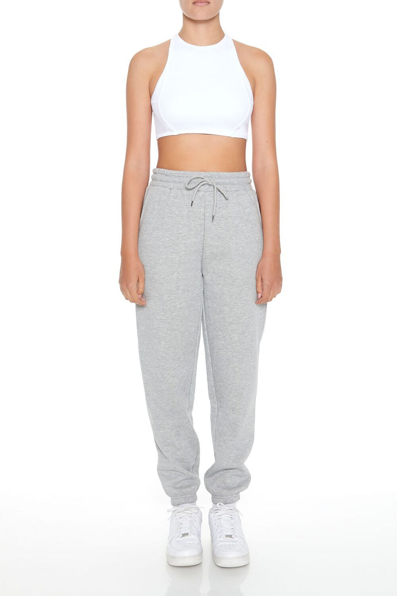 Forever 21 Fleece Drawstring Joggers