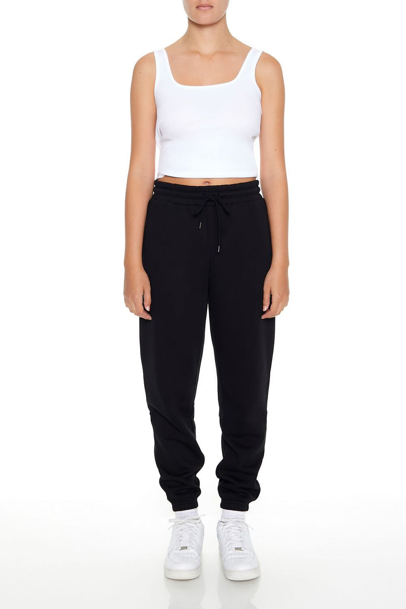 Forever 21 Fleece Drawstring Joggers