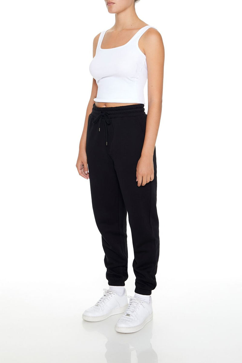 Forever 21 Fleece Drawstring Joggers