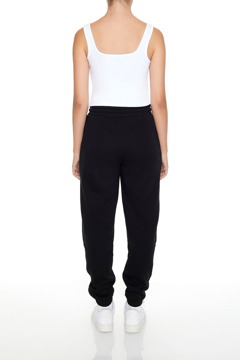 Forever 21 Fleece Drawstring Joggers
