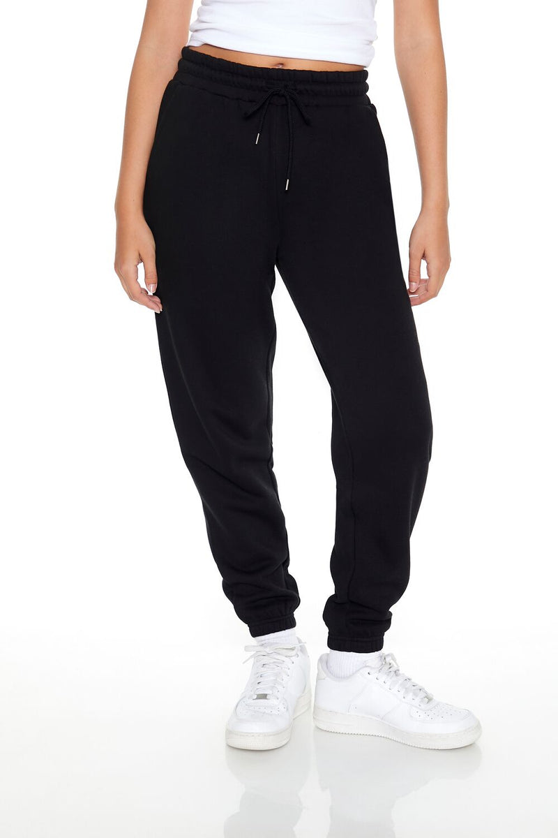 Forever 21 Fleece Drawstring Joggers