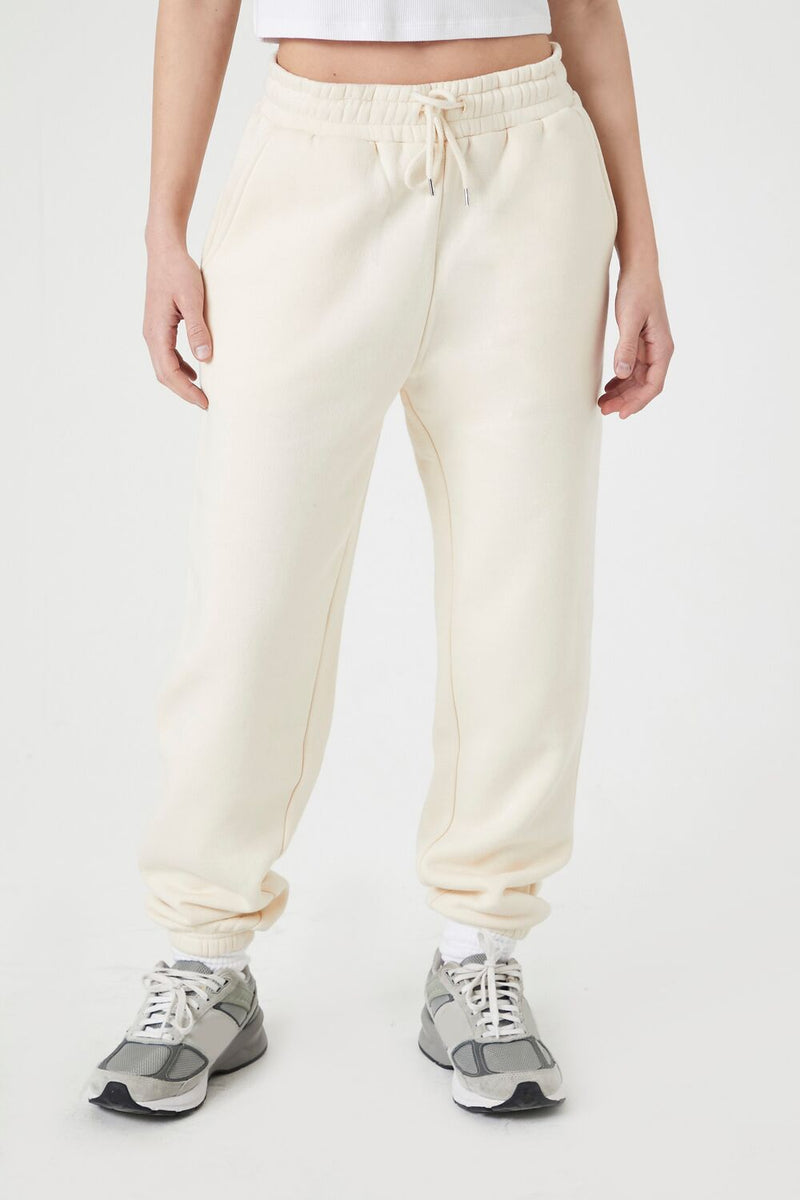 Forever 21 Fleece Drawstring Joggers