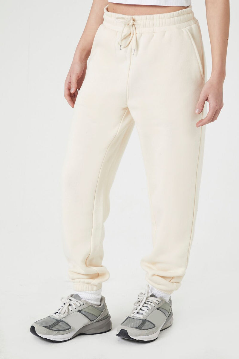 Forever 21 Fleece Drawstring Joggers