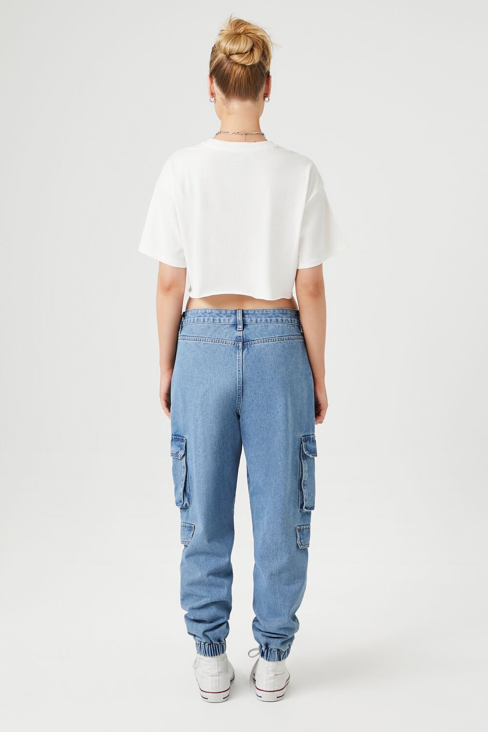 Forever 21 Cargo Jogger Jeans