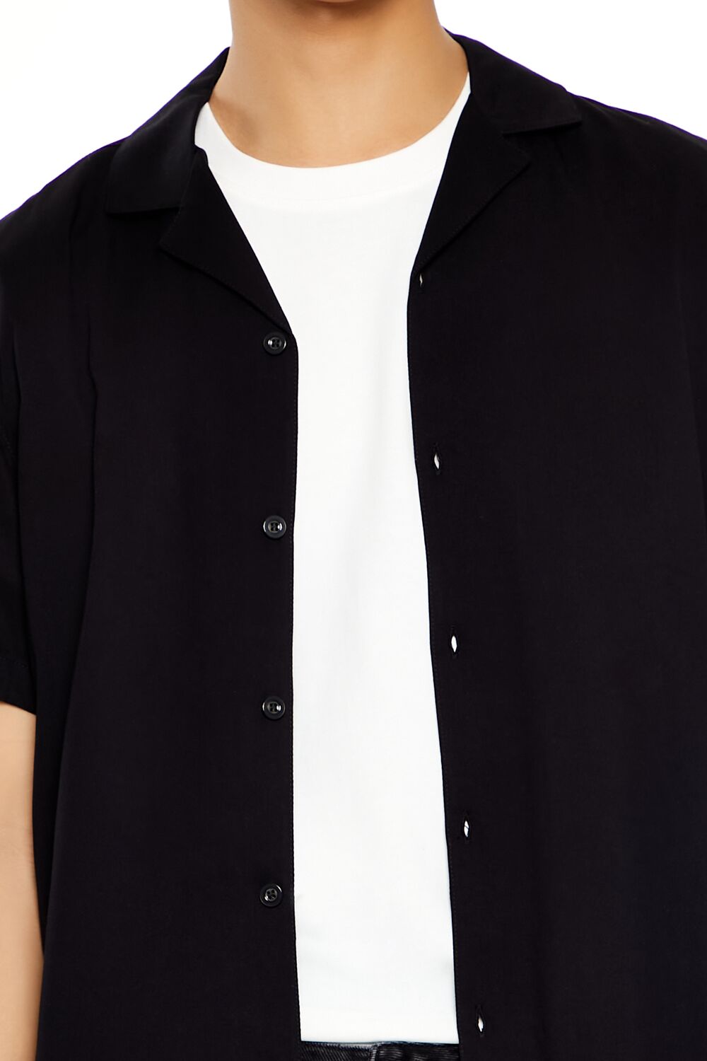 Forever 21 Relaxed Short Sleeve Shirt