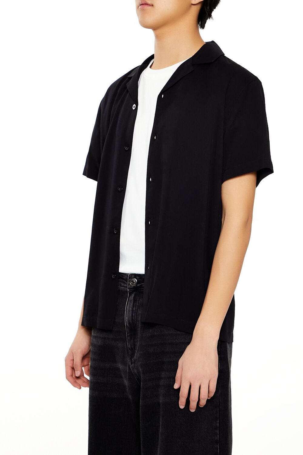 Forever 21 Relaxed Short Sleeve Shirt
