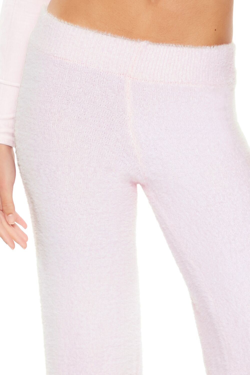 Forever 21 Fuzzy Knit Flare Pants
