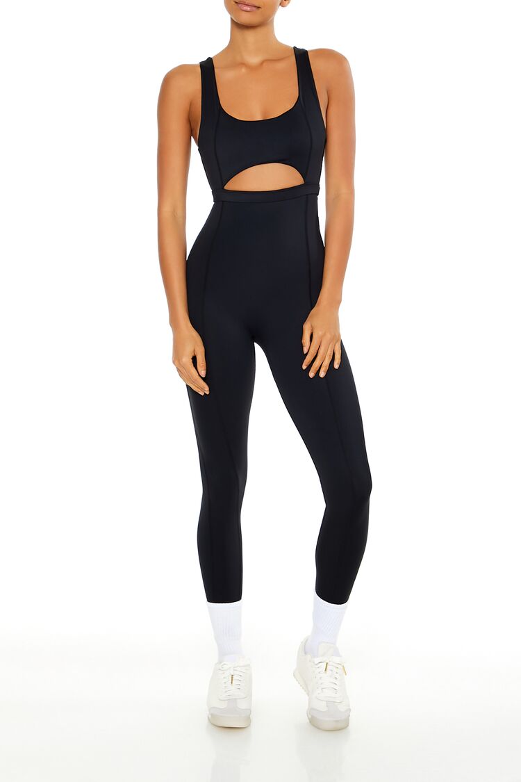 Forever 21 Cutout Active Jumpsuit