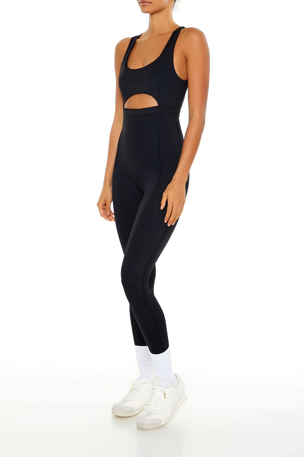 Forever 21 Cutout Active Jumpsuit