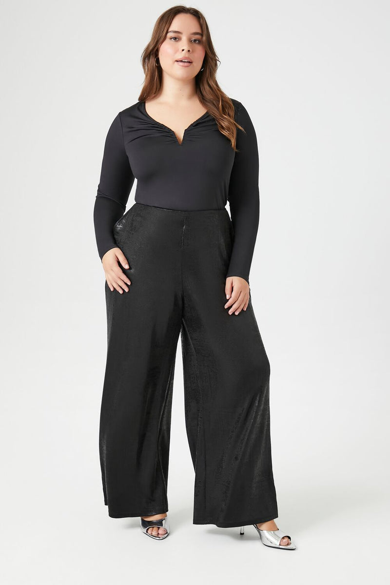 Forever 21 Plus Size Long-Sleeve Bodysuit