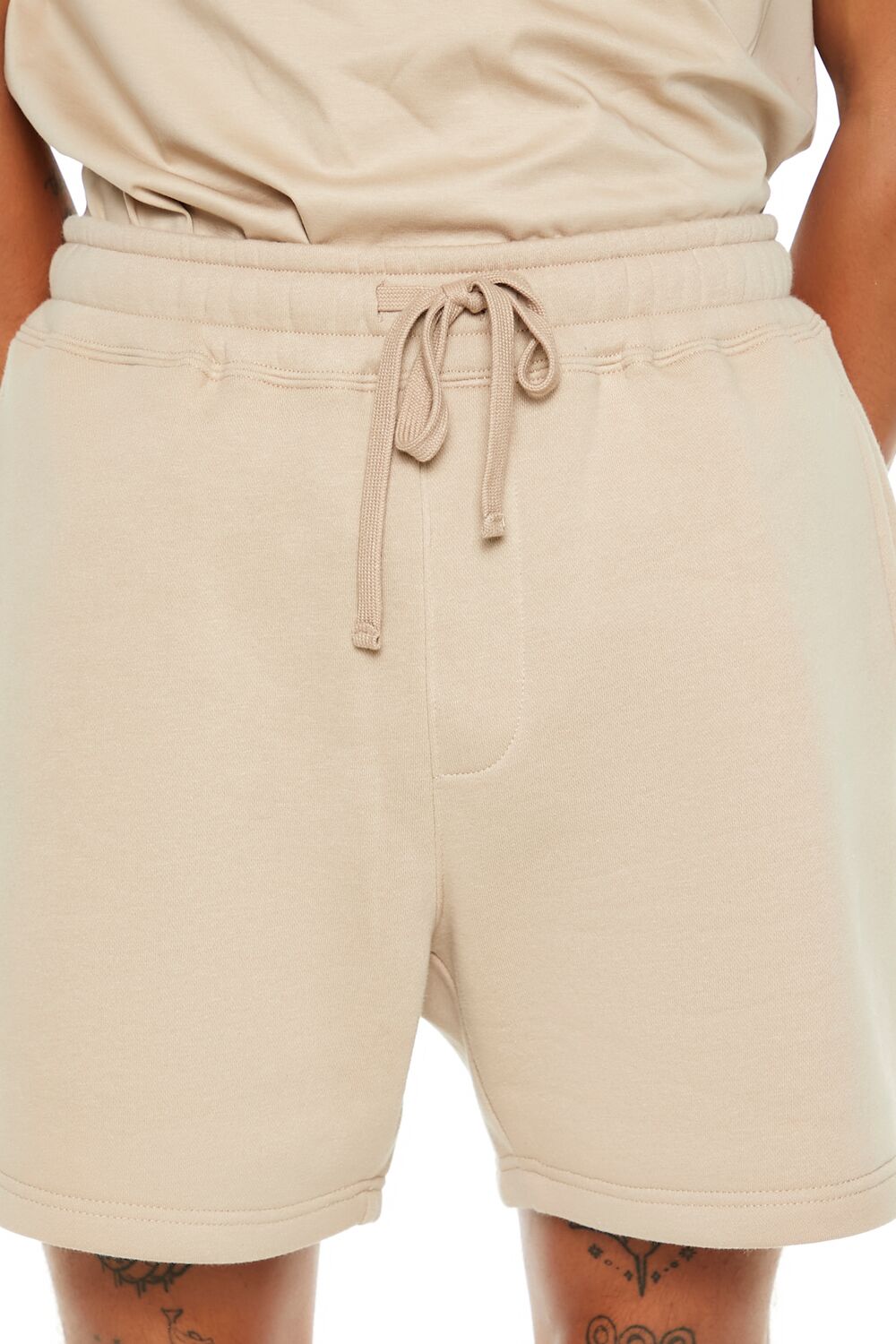Forever 21 Drawstring Knit Shorts