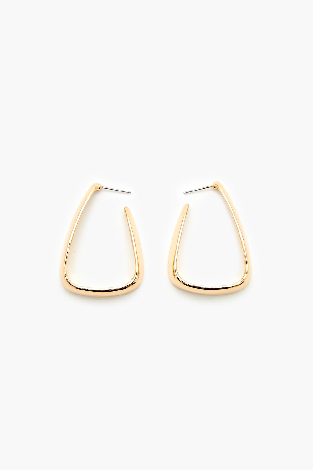 Forever 21 Teardrop Hoop Earrings