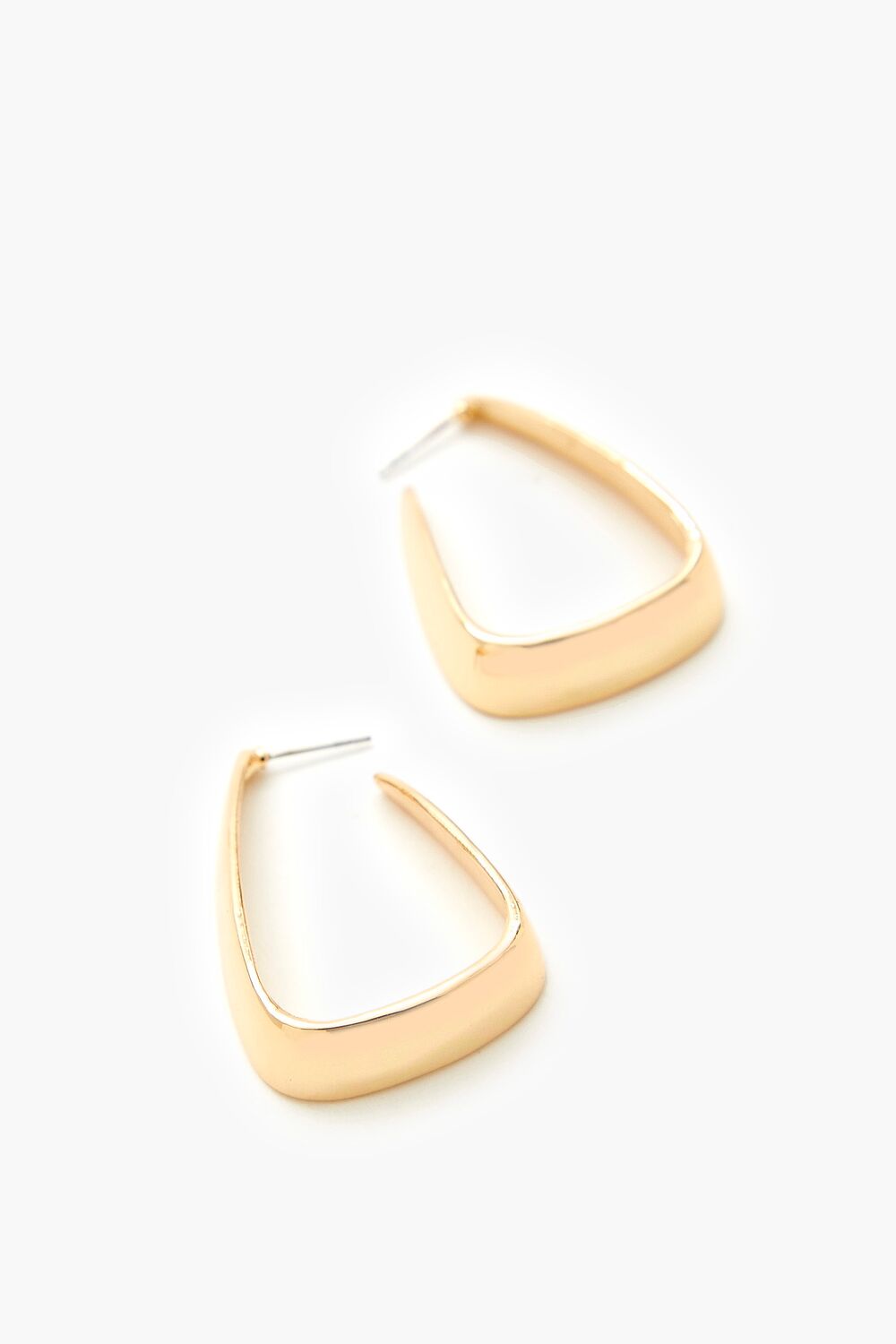 Forever 21 Teardrop Hoop Earrings