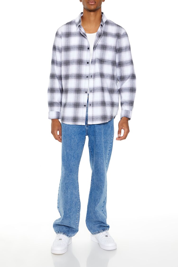 Forever 21 Plaid Button-Up Shirt