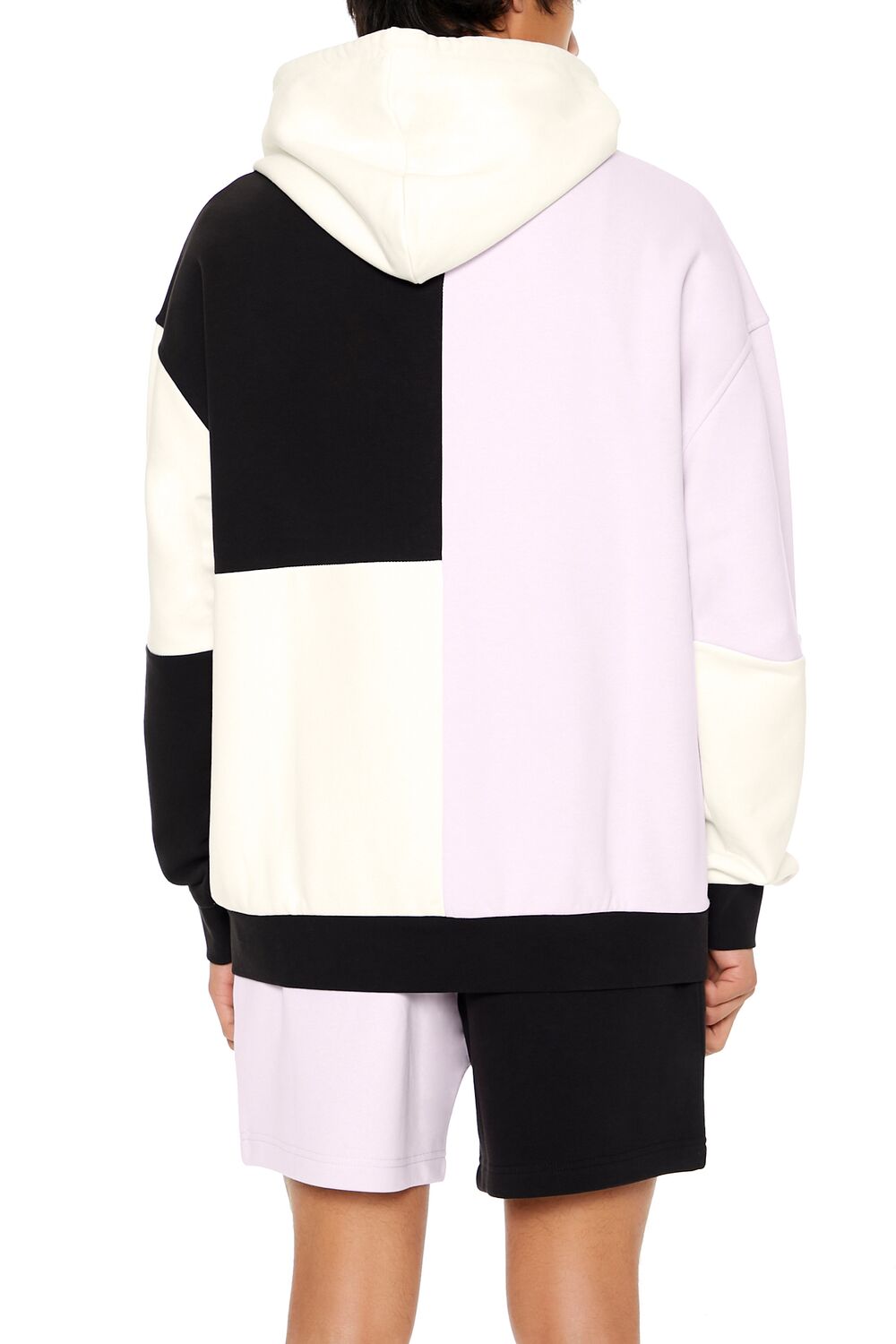Forever 21 Colorblock Pullover Hoodie