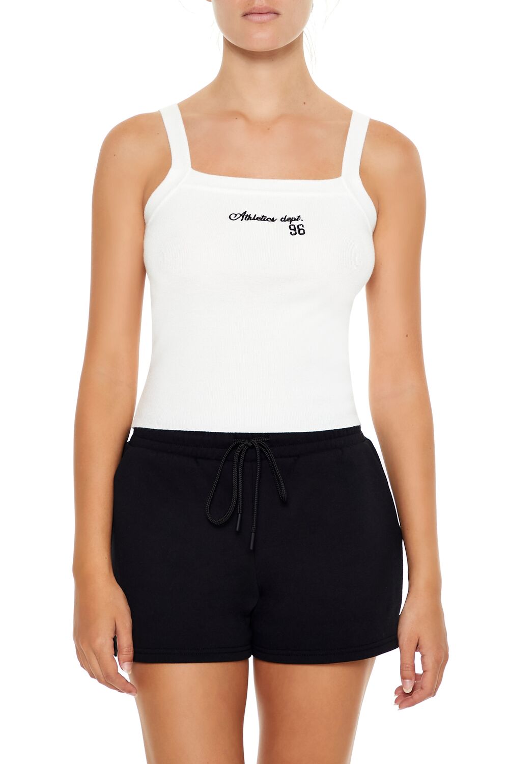Forever 21 Sweater-Knit Athletics Dept Cami