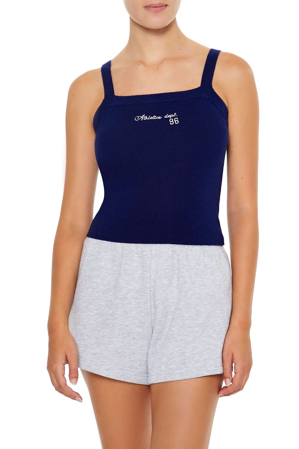 Forever 21 Sweater-Knit Athletics Dept Cami