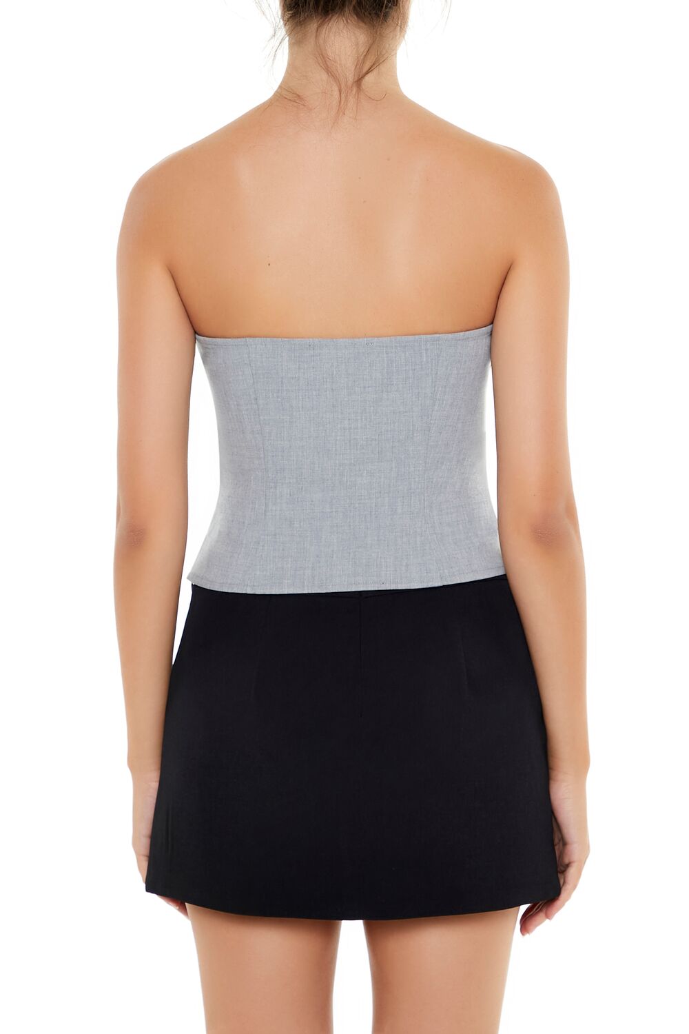 Forever 21 Necktie Tube Crop Top