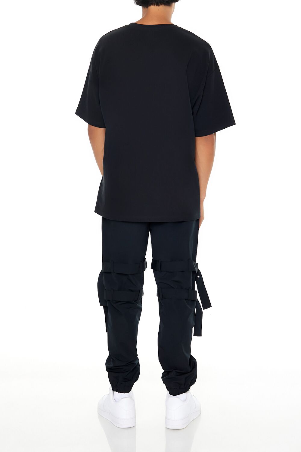 Forever 21 Utility Strap Cargo Joggers
