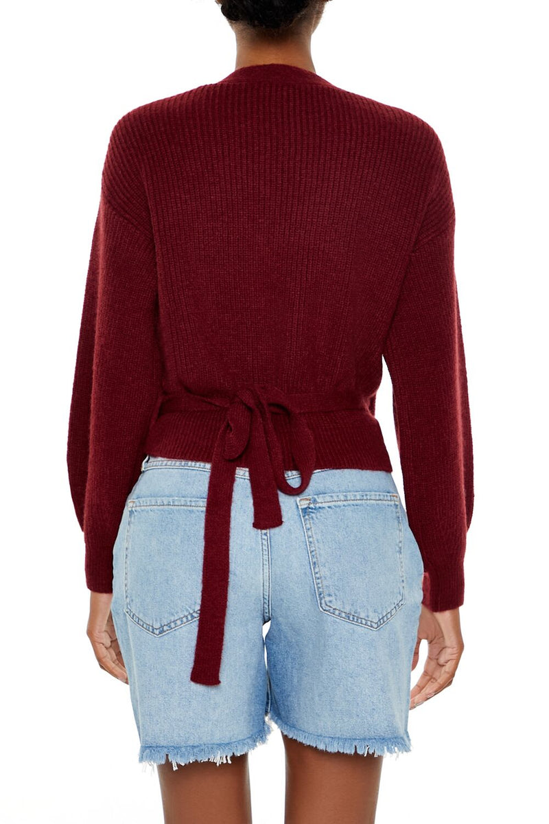 Forever 21 Drop-Sleeve Wrap Sweater