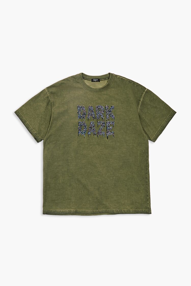 Forever 21 Washed Graphic Oversized Tee