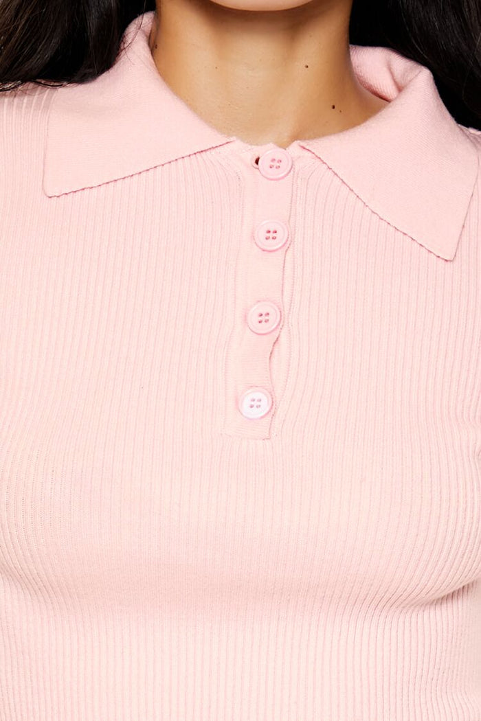 Forever 21 Ribbed Knit Cropped Sweater