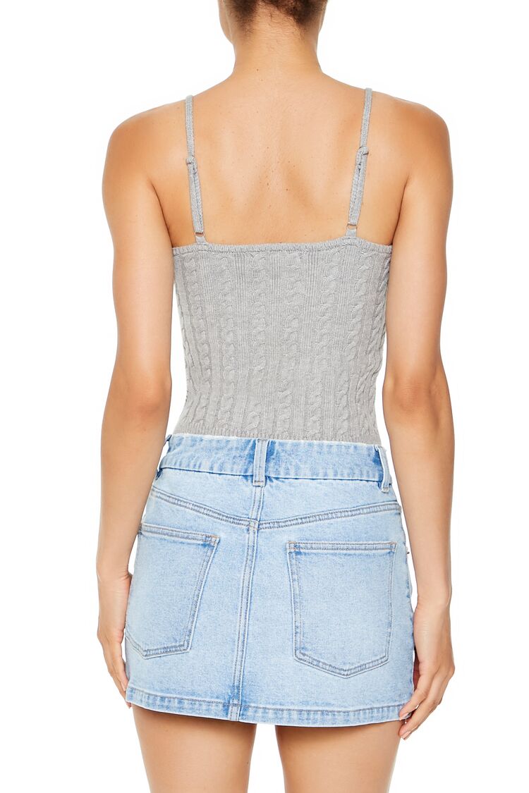 Forever 21 Cropped Sweater-Knit Cami