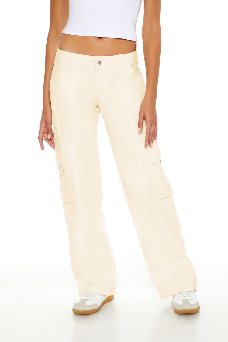 Forever 21 Low-Rise Cargo Pants