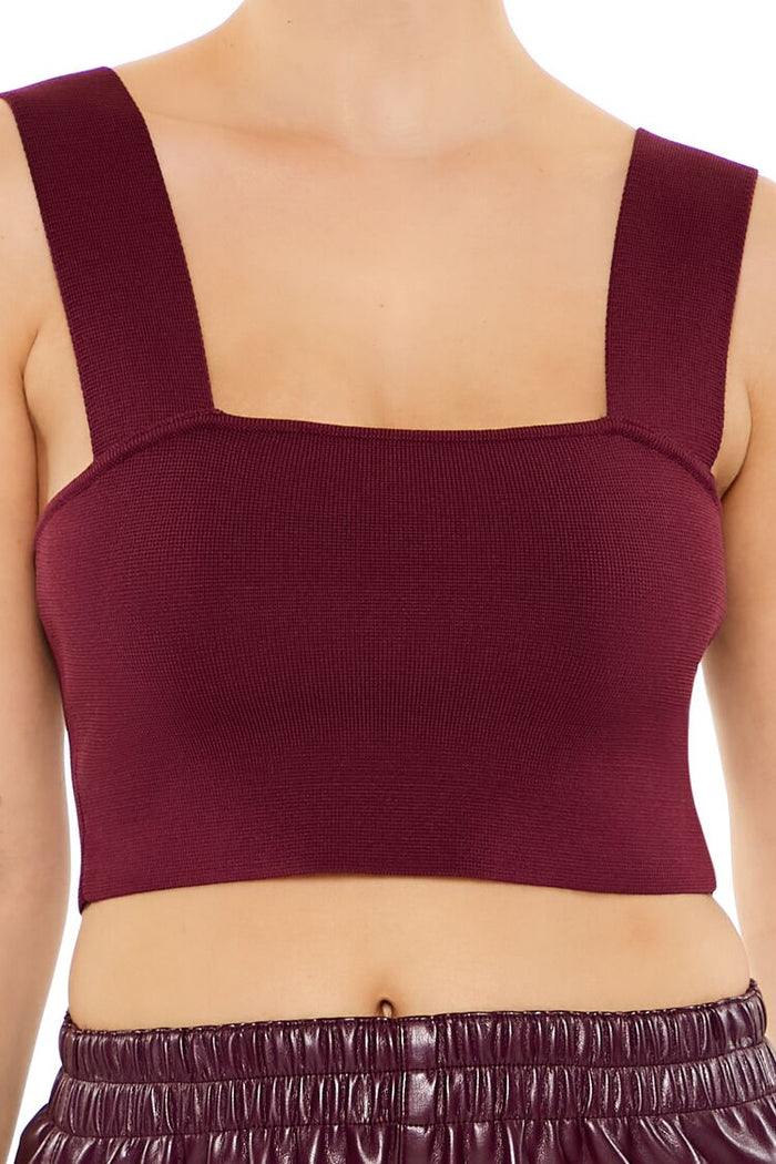 Forever 21 Sweater-Knit Crop Top